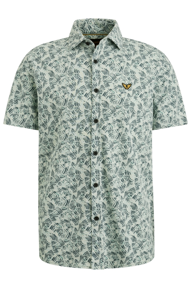 PME legend groene heren overhemd | Vooraanzicht