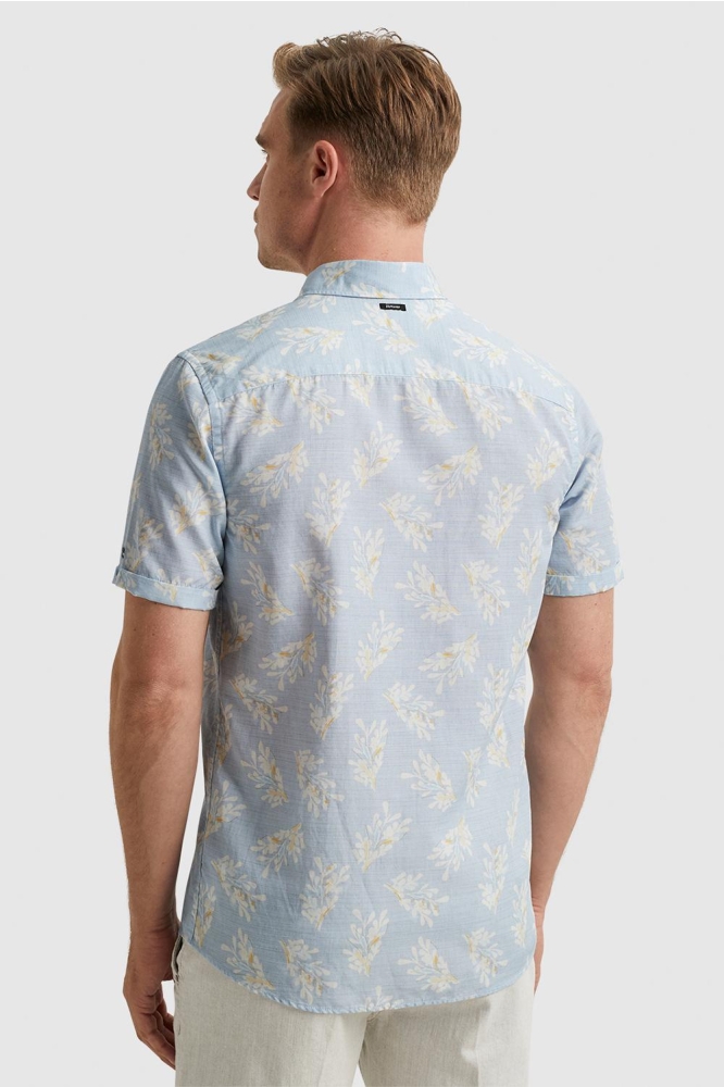 Vanguard blauwe heren overhemd | Model achteraanzicht