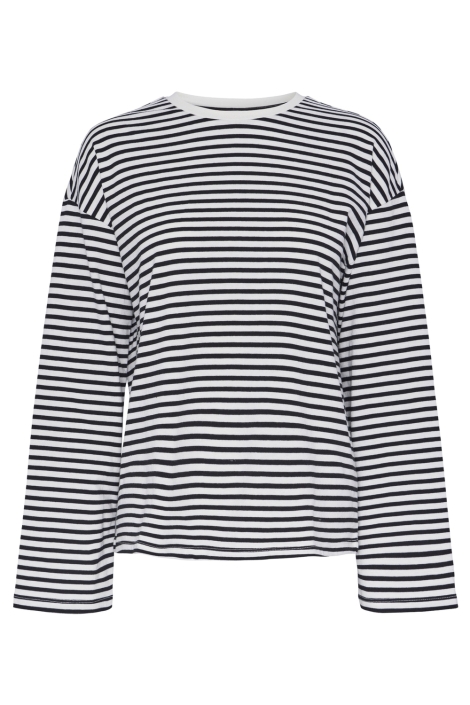 Pieces witte dames t-shirt | Vooraanzicht