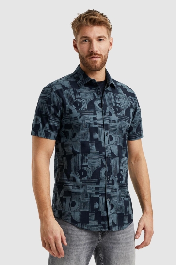 PME legend Overhemd OVERHEMD MET KORTE MOUWEN PSIS2403229 6019