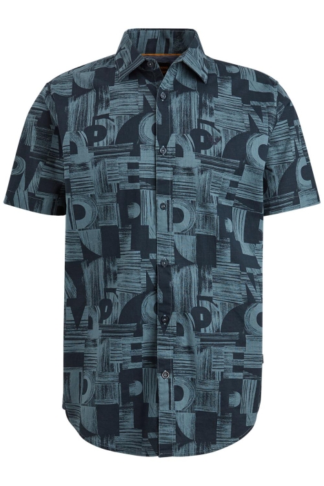 PME legend groene heren overhemd | Vooraanzicht