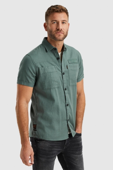 PME legend Overhemd SHIRT WITH SHORT SLEEVES PSIS2403240 6019