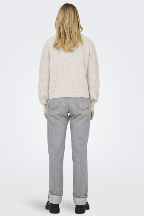 Jacqueline de Yong beige dames vest | Model