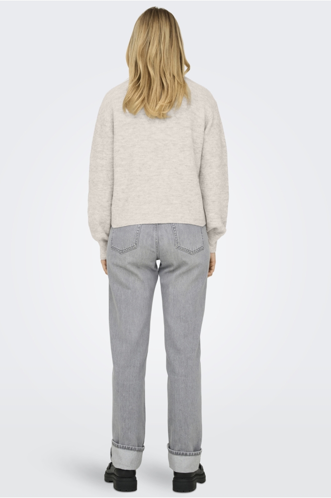 Jacqueline de Yong beige dames vest | Model