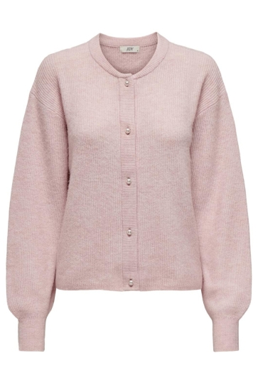 Jacqueline de Yong Vest JDYLUMI LIFE L/S BUTTON CARDIGA KNT 15326819 LIGHT LILAC/MELANGE