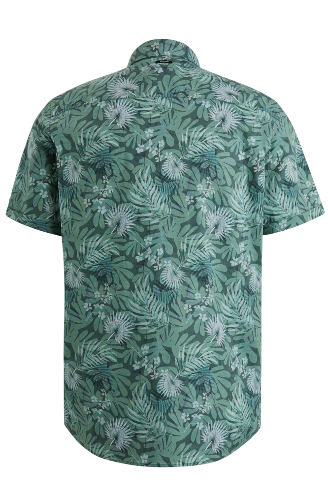 Vanguard groene heren overhemd | Achteraanzicht