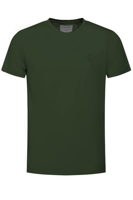 Gabbiano groene heren t-shirt | Vooraanzicht