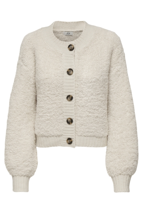 Jacqueline de Yong beige dames vest | Vooraanzicht