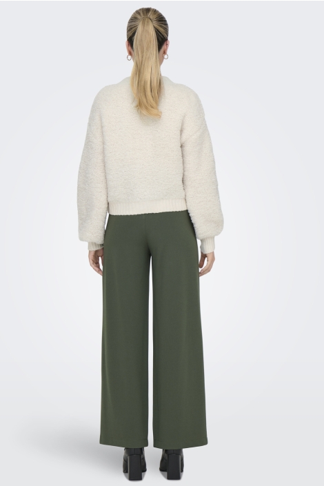 Jacqueline de Yong beige dames vest | Model