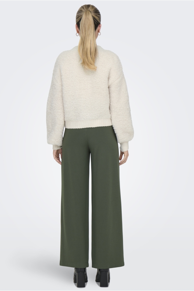 Jacqueline de Yong beige dames vest | Model