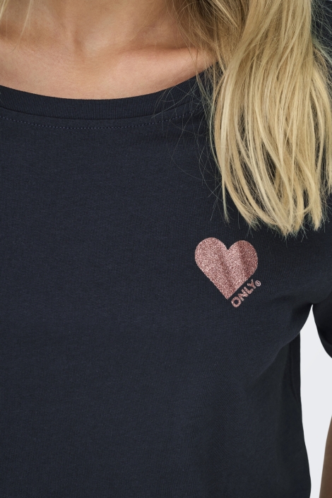 Only blauwe dames t-shirt | Unique Selling Point