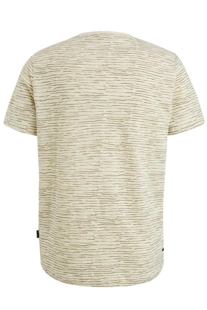 PME legend beige heren t-shirt | Achteraanzicht