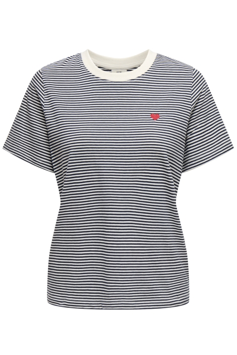 Jacqueline de Yong witte dames t-shirt | Vooraanzicht