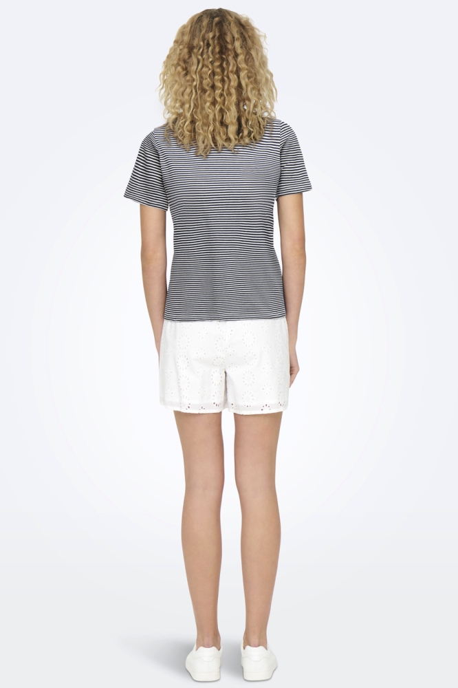 Jacqueline de Yong witte dames t-shirt | Model