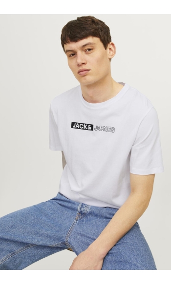 JJECORP LOGO TEE PLAY SS O-NECK NOO 12233999 WHITE