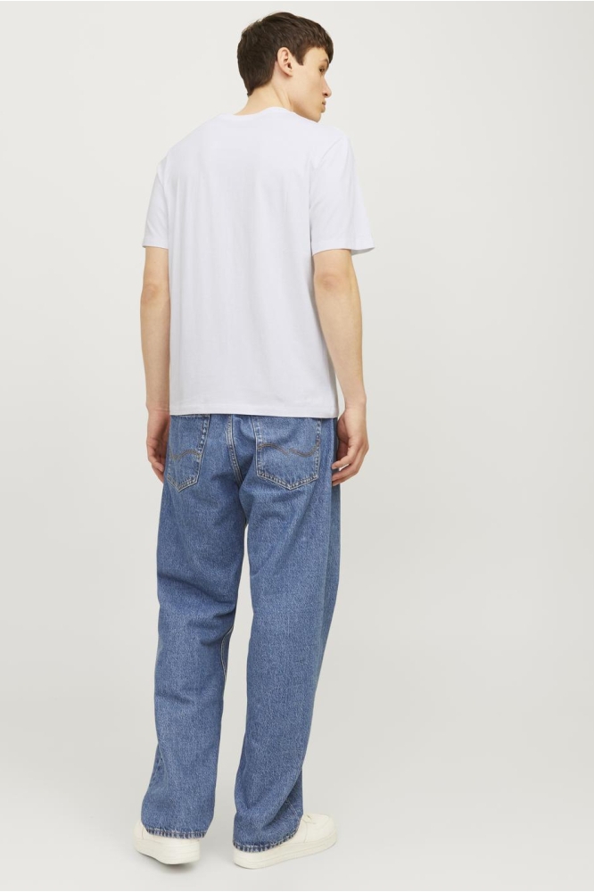 Jack & Jones witte heren t-shirt | Model