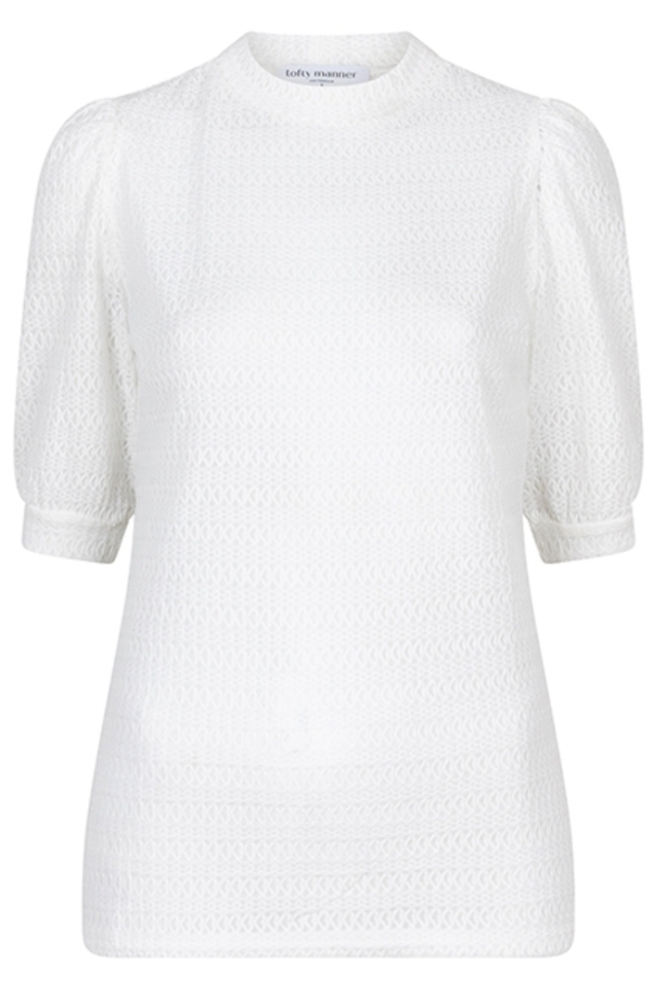 Lofty Manner witte dames t-shirt | Vooraanzicht