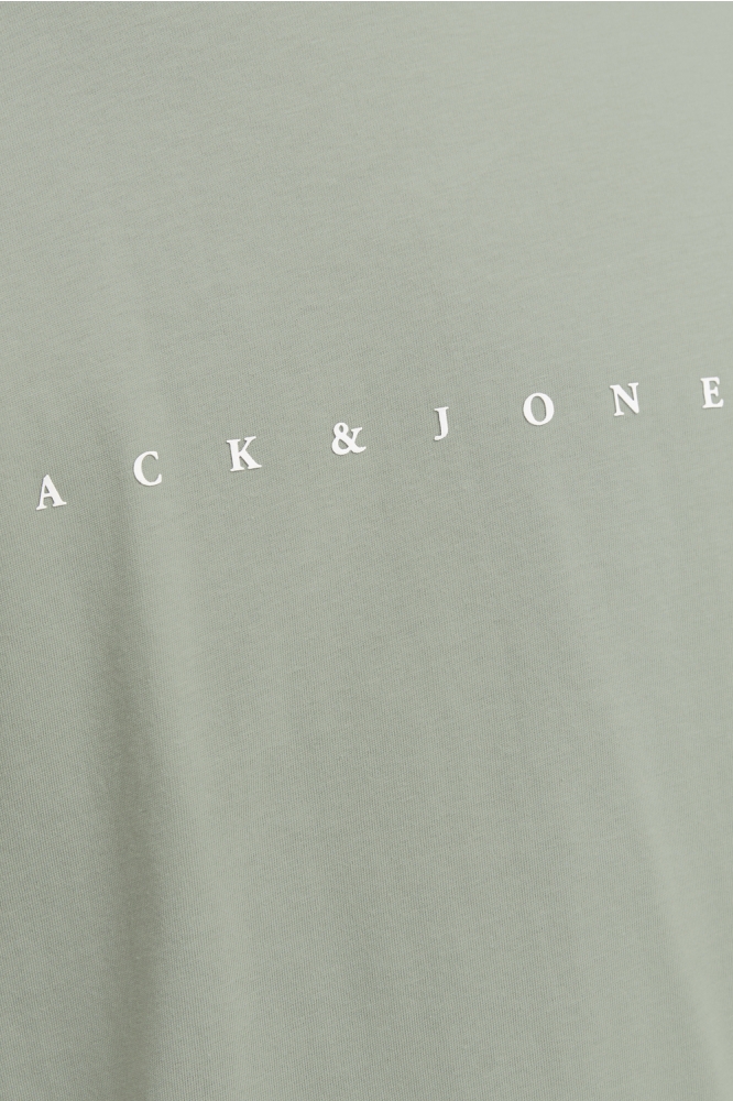 Jack & Jones groene heren t-shirt | Kleurstaal