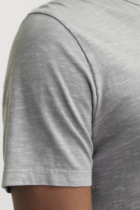 Jack & Jones grijze heren t-shirt | Kleurstaal