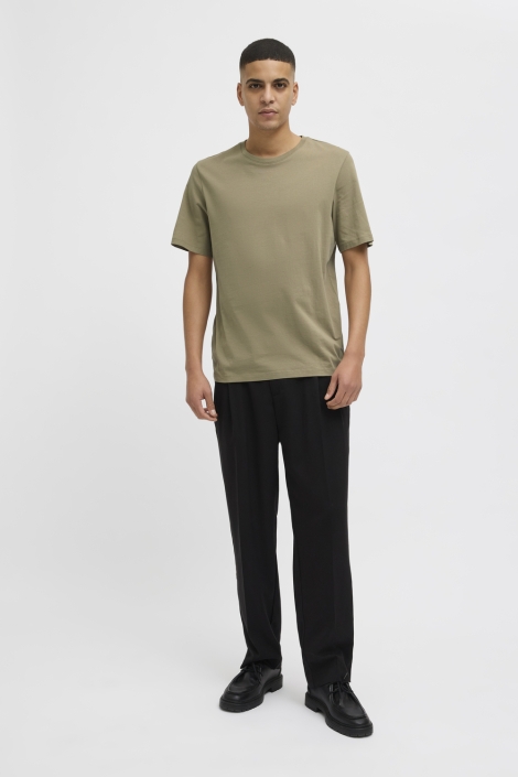 Jack & Jones groene heren t-shirt | Model