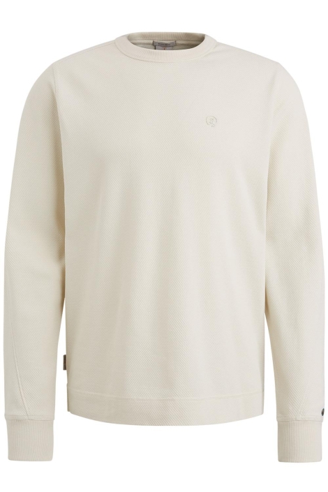 Cast Iron beige heren t-shirt | Vooraanzicht