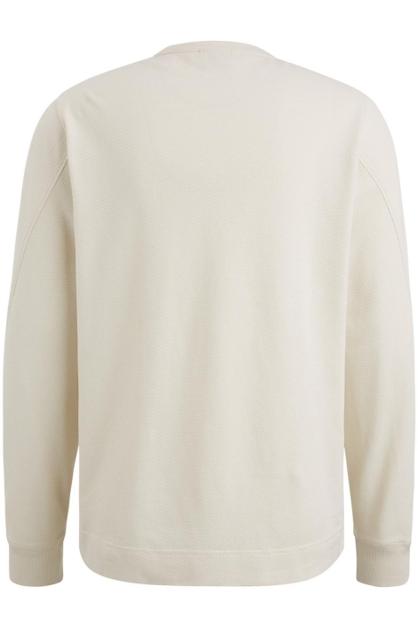 Cast Iron beige heren t-shirt | Achteraanzicht