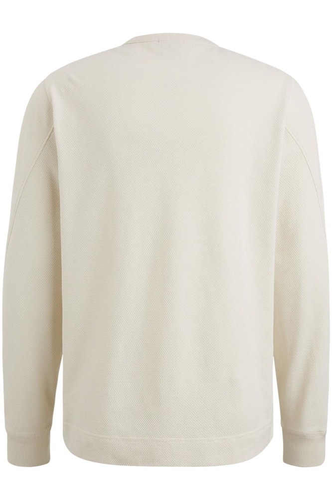 Cast Iron beige heren t-shirt | Achteraanzicht