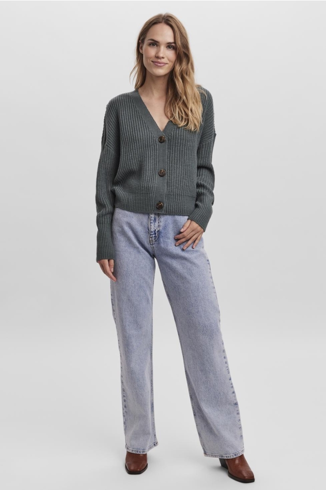 Vero Moda groene dames vest | Model