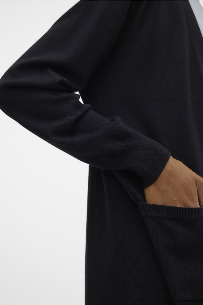 Vero Moda zwarte dames vest | Close up