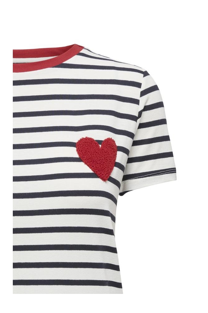 Only witte dames t-shirt | Close up