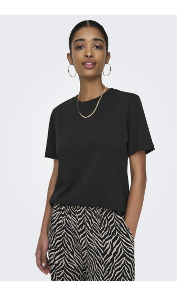 ONLMONJA S/S TEE JRS NOOS 15320892 BLACK