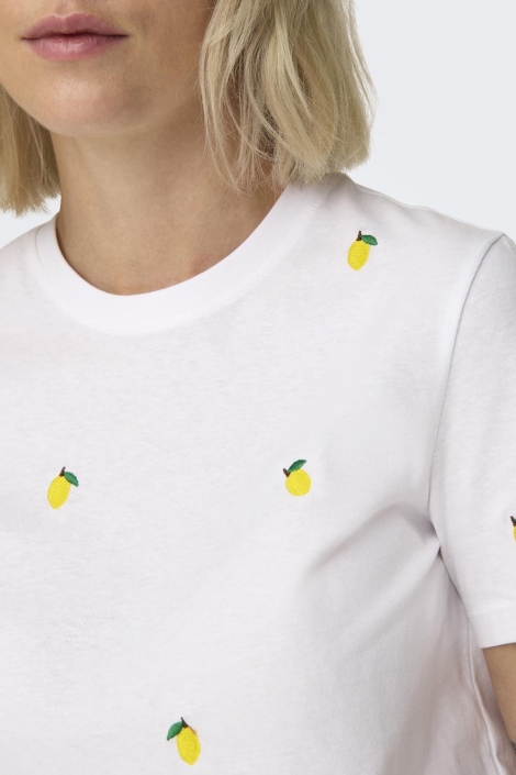 Only witte dames t-shirt | Unique Selling Point