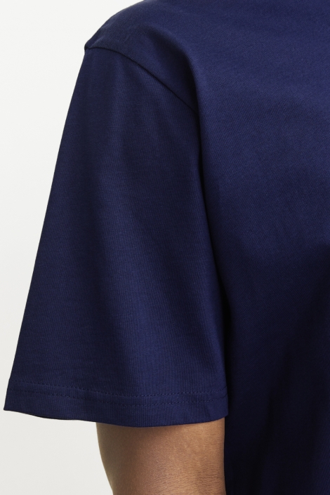Jack & Jones blauwe heren t-shirt | Close up