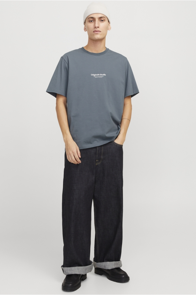 Jack & Jones blauwe heren t-shirt | Model