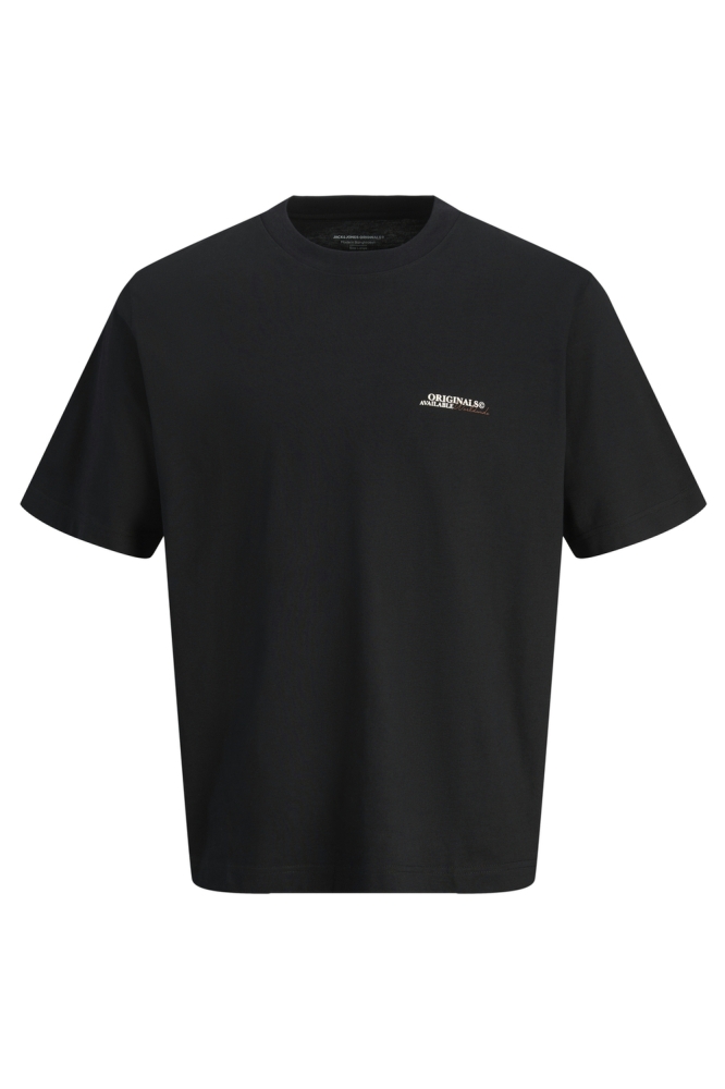 Jack & Jones zwarte heren t-shirt | Vooraanzicht