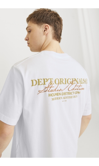 JORISLINGTON TYPE TEE SS CREW NECK 12273640 BRIGHT WHITE