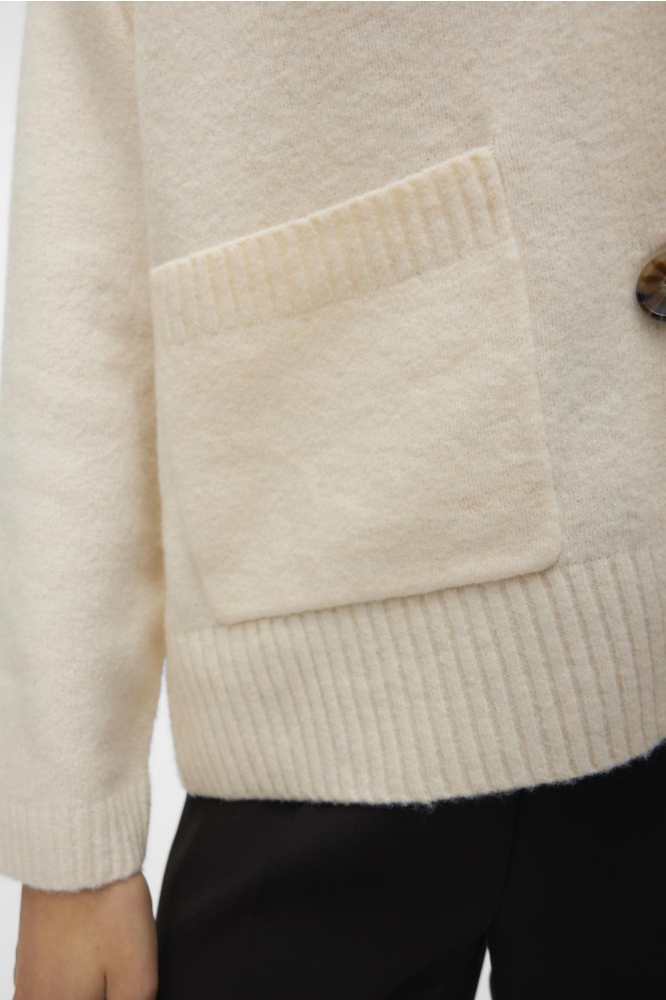 Vero Moda beige dames vest | Close up