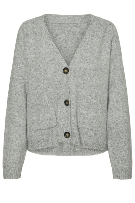 Vero Moda grijze dames vest | Vooraanzicht