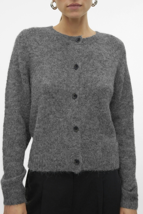 Vero Moda grijze dames vest | Kleurstaal