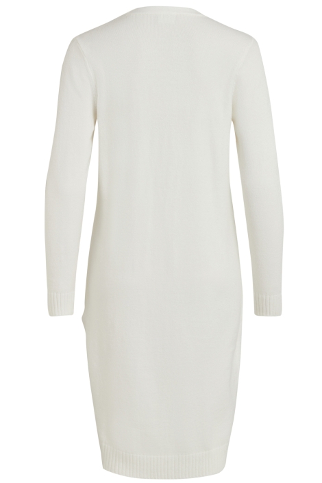 Vila ecru dames vest | Achteraanzicht