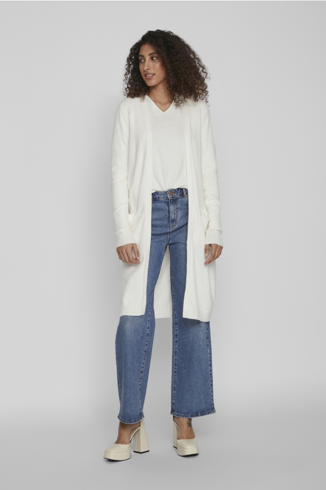 Vila ecru dames vest | Model