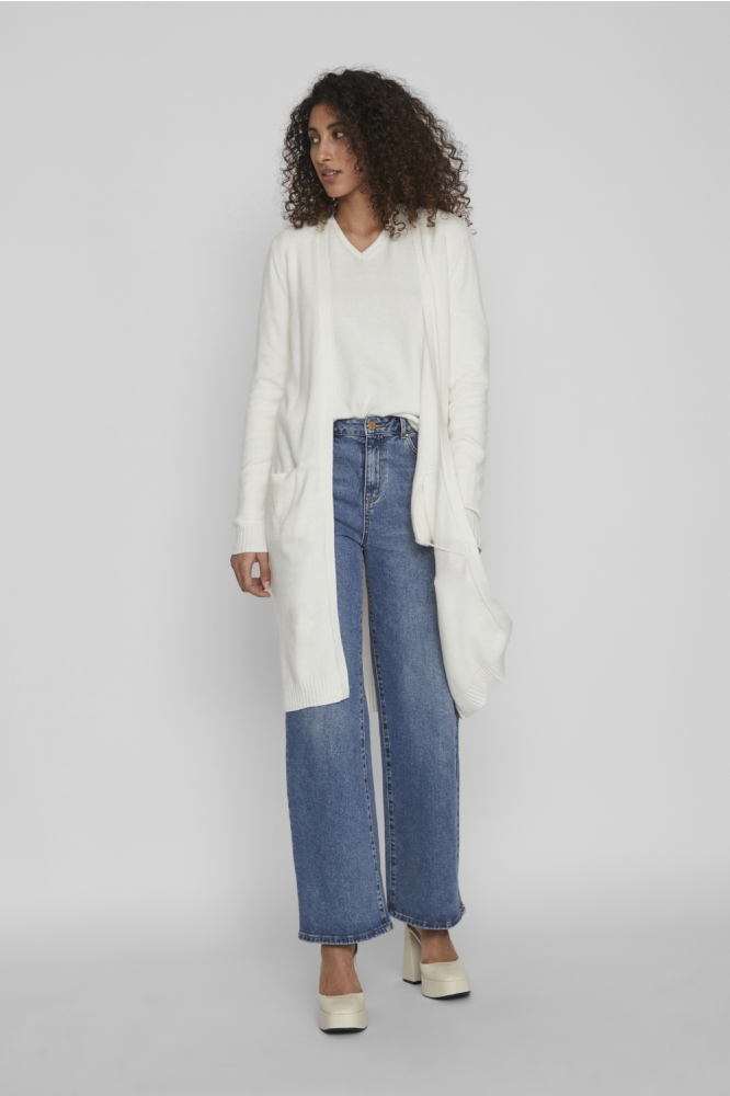 Vila ecru dames vest | Model