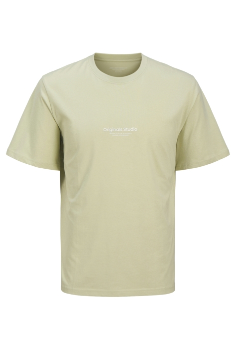 Jack & Jones groene heren t-shirt | Vooraanzicht