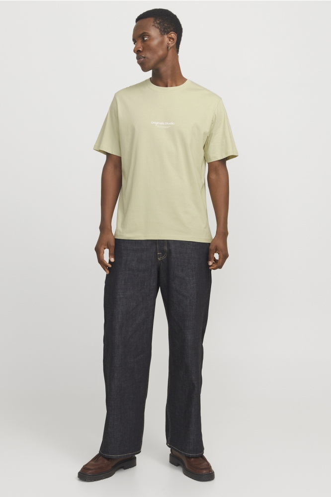 Jack & Jones groene heren t-shirt | Model