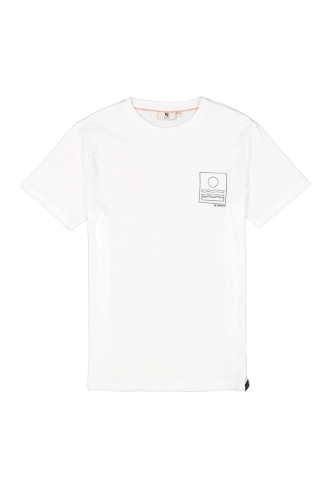 Garcia witte heren t-shirt | Vooraanzicht