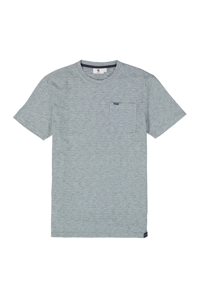 Garcia groene heren t-shirt | Vooraanzicht