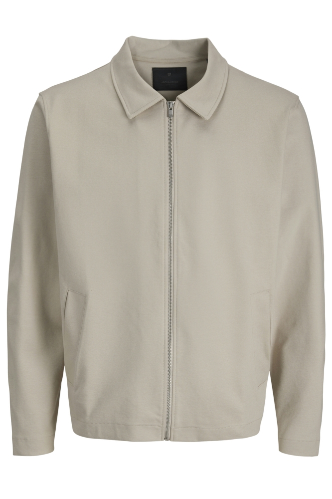 Jack & Jones beige heren vest | Vooraanzicht