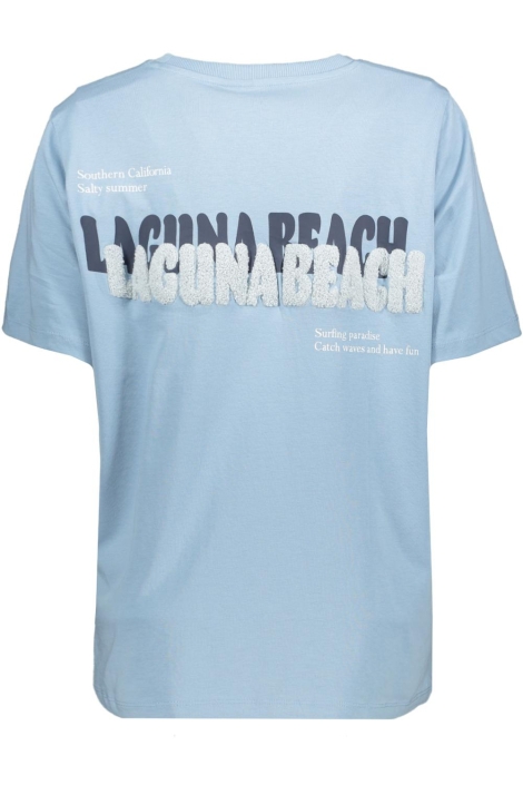 Vero Moda blauwe dames t-shirt | Achteraanzicht