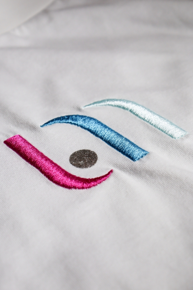 Lofty Manner witte dames t-shirt | Kleurstaal