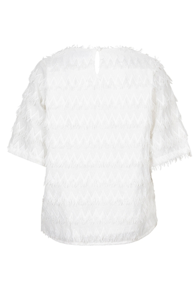 Lofty Manner witte dames t-shirt | Achteraanzicht